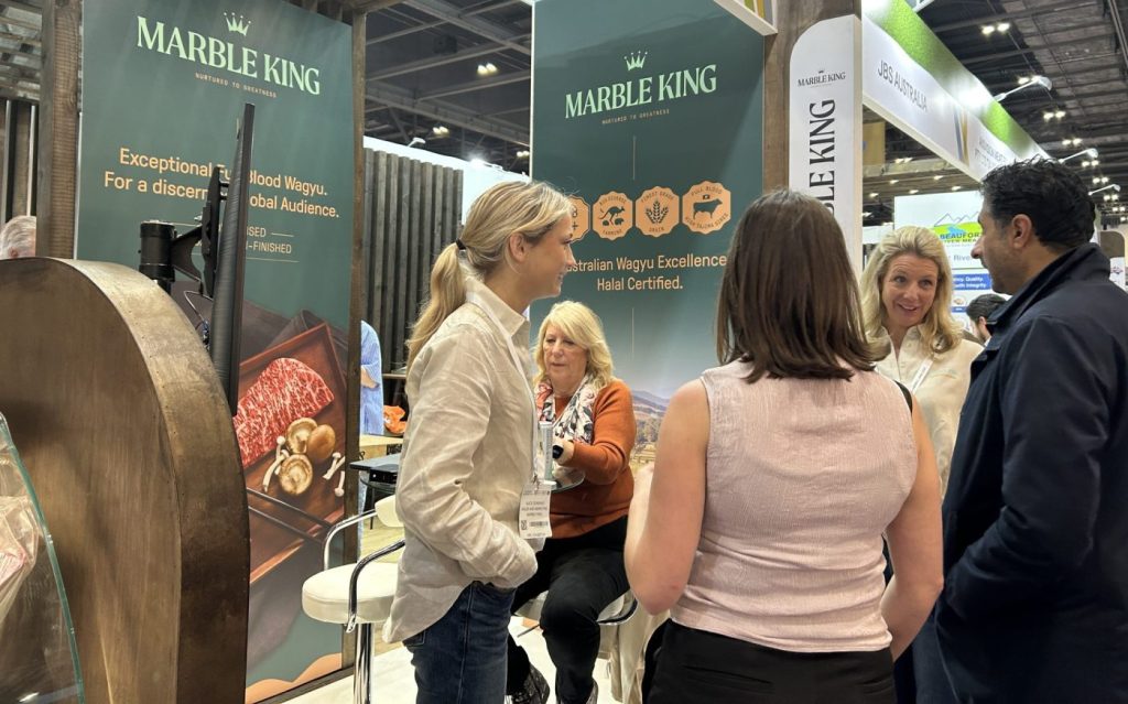 Martine Donohue at Trade Show